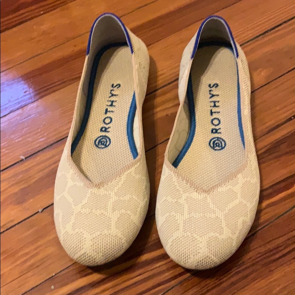 Rothy’s Sahara Gold flats